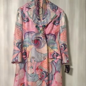 1960s Bill Blass Coat, Dress, Scarf, and Belt